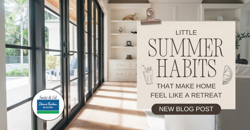 Little Summer Habits That Make Home Feel Like a Retreat